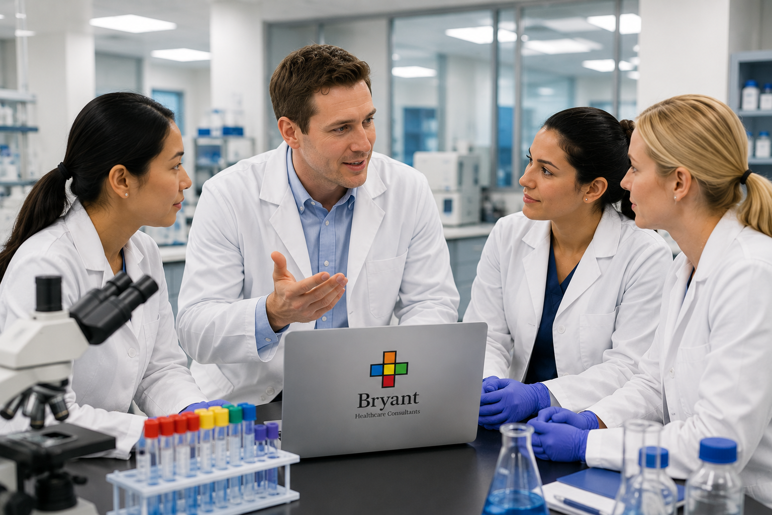 Bryant_Website_Male Consultant in lab
